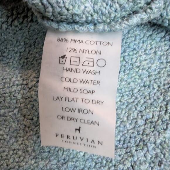 Peruvian Connection Knit Sweater Women's Size XL Crewneck Cozy Lagenlook Quality - Picture 5 of 10